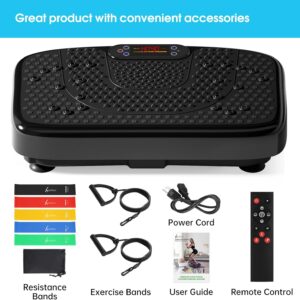 vibration plate black